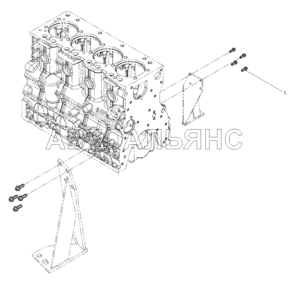 Engine Bracket Group