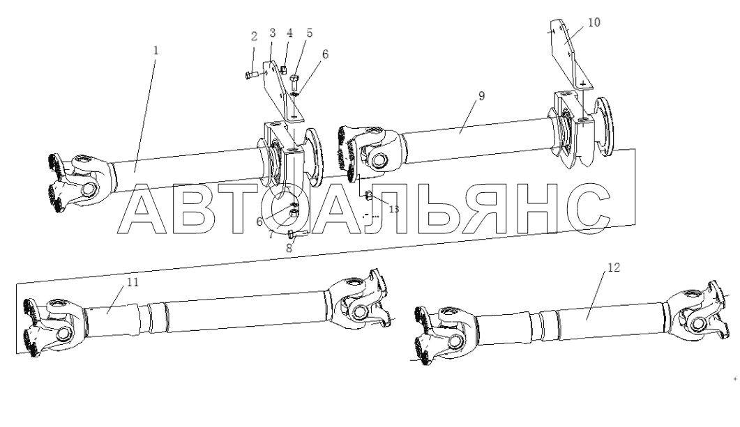 PROPELLER SHAFT SYSTEM