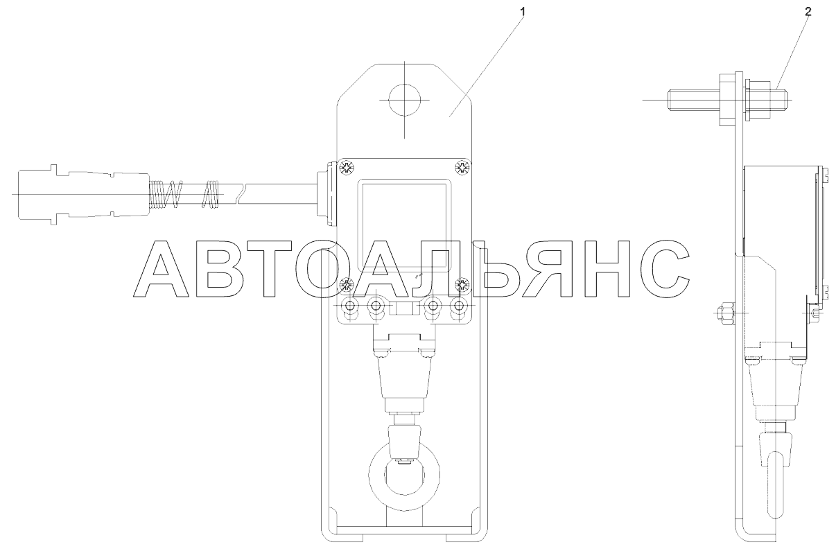 Ограничитель GP, высота