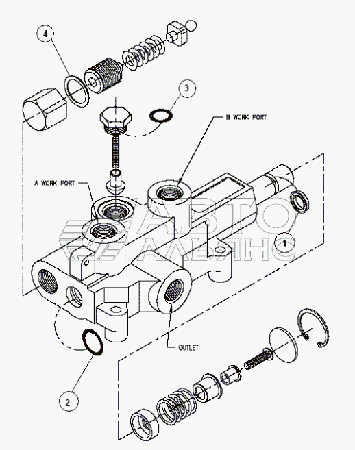 ROW FINDER VALVE №62350