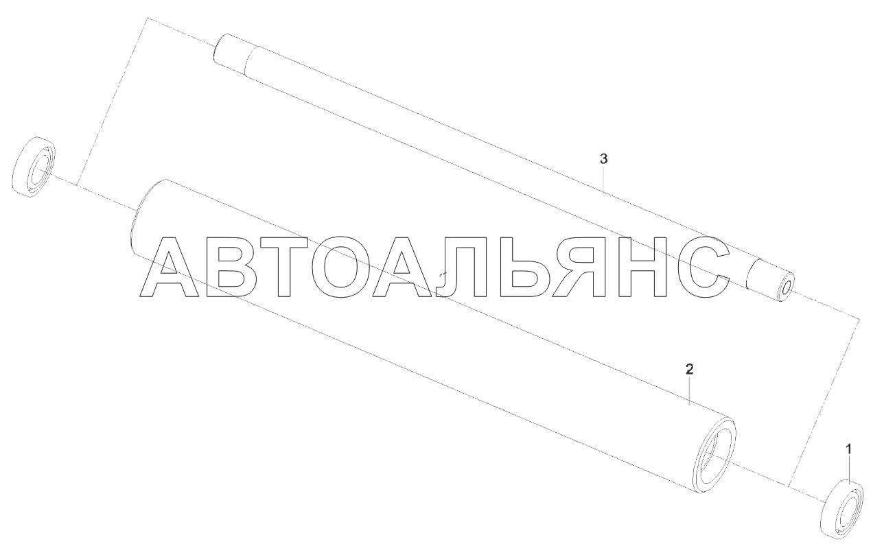 Опорный шкив для каната