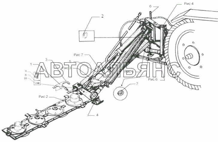 Косилка КДН-210