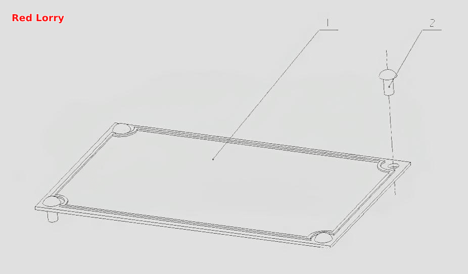 F5100-3904000 Табличка технических данных в сборе