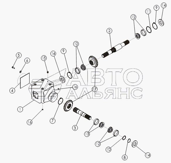 GEARBOX T - TYPE