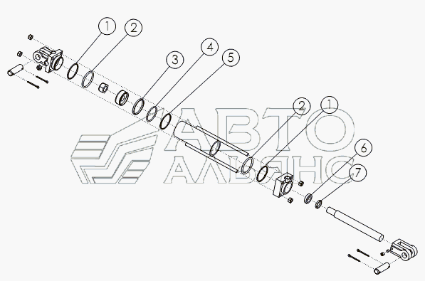 HYDRAULIC CYLINDER: 3 X 8 №63499