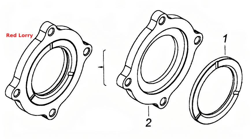 4310-2304128 Кольцо упорное кулака шарнира полуоси
