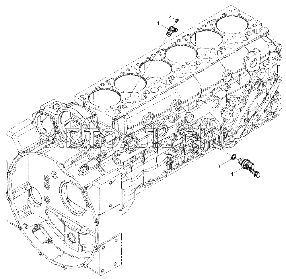 Electronic Control System Harness Group