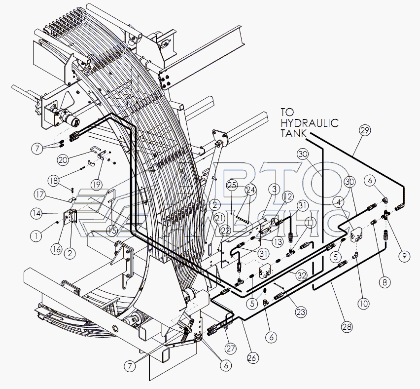 SELF-CONTAINED HYDRAULIC SYSTEM