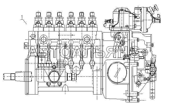 FUEL INJECTOR PUMP ASSY