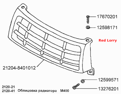 Облицовка радиатора