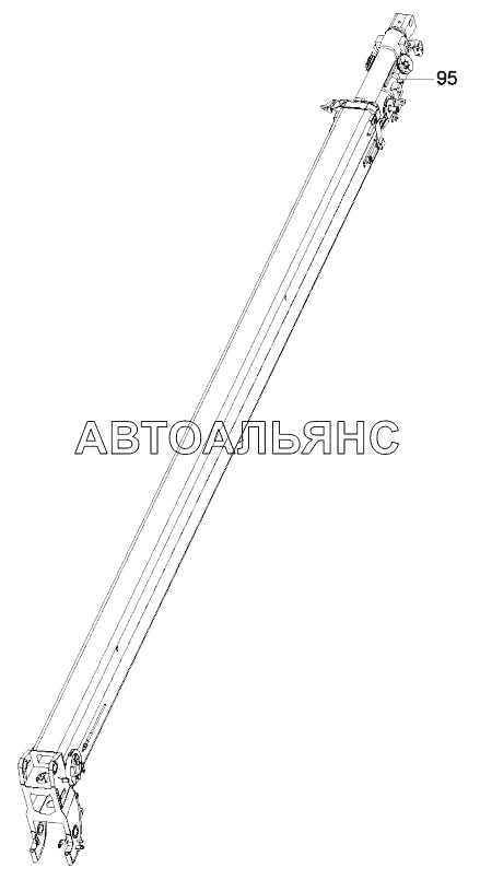 Стрела в сборе STC250S5.