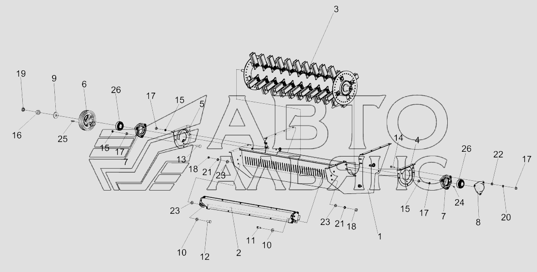 Соломоизмельчитель КЗК-10-0290000А