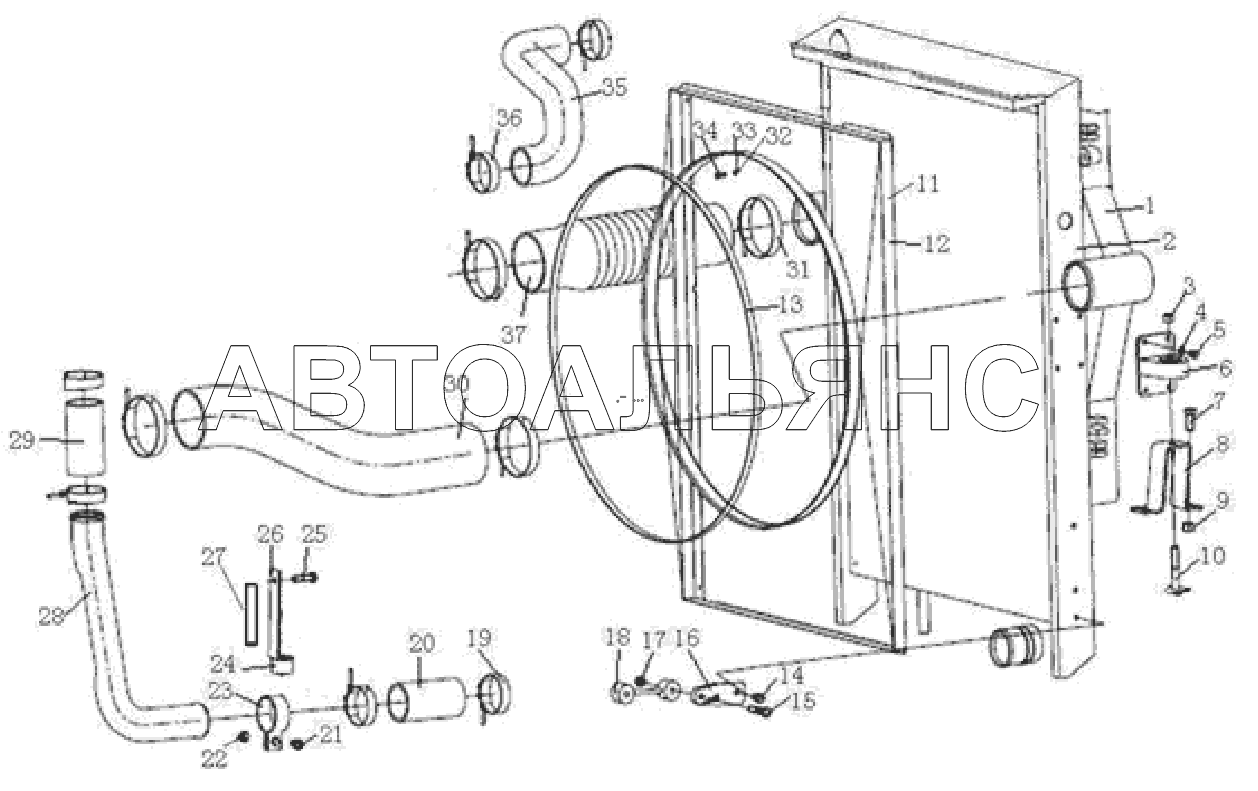 COOLER SYSTEM (F3000/WP10)