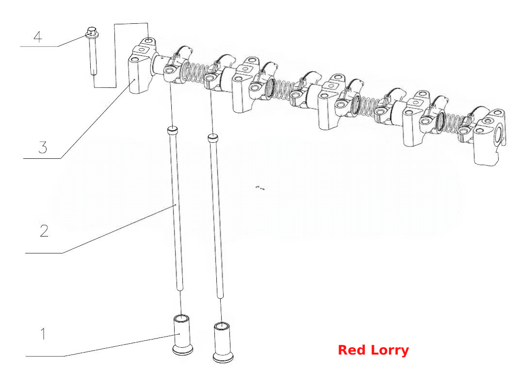 F3000-1007000/11 Valve Train System Assembly