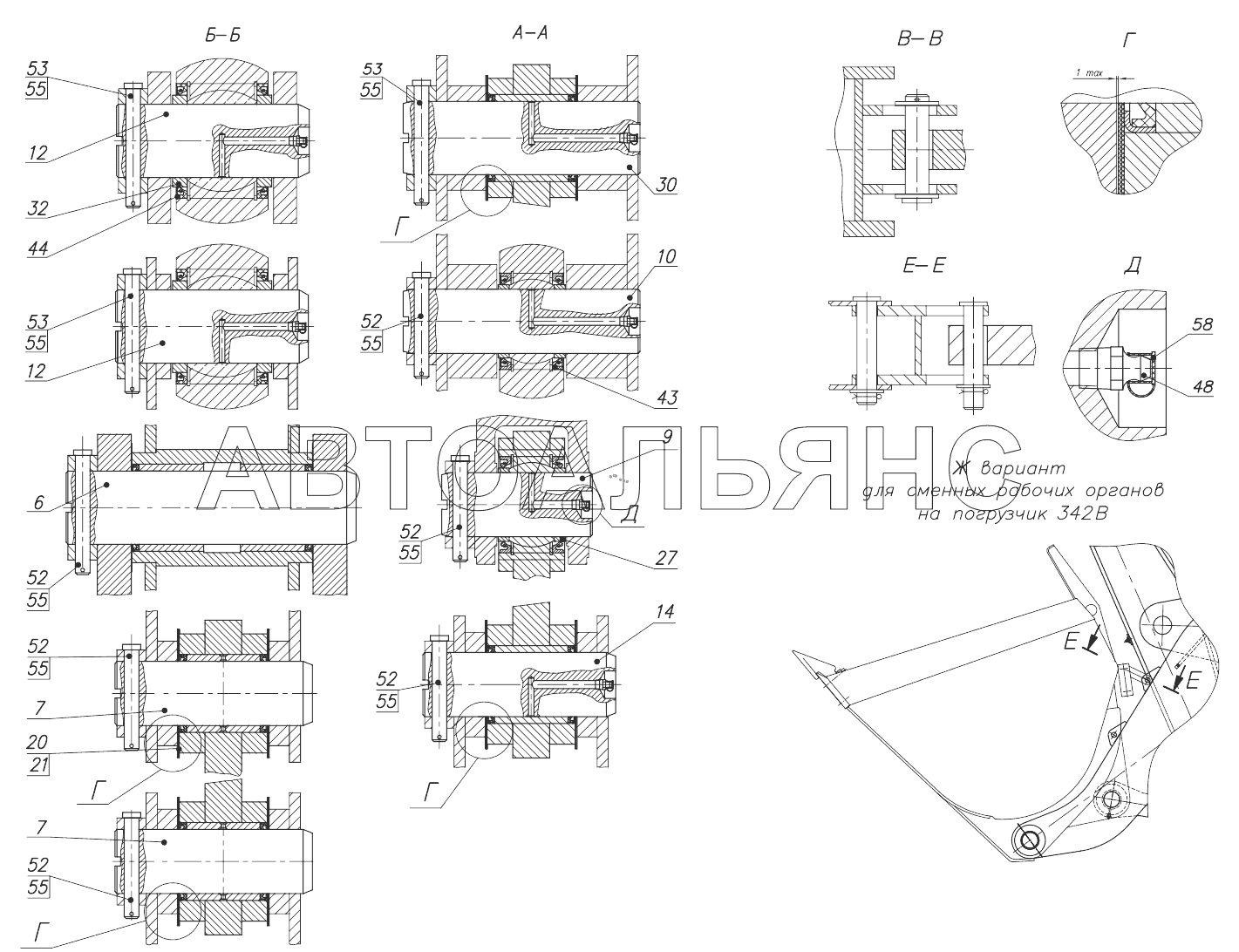 Оборудование погрузочное 342С4.14.00.000;Loading equipment 342С4.14.00.000