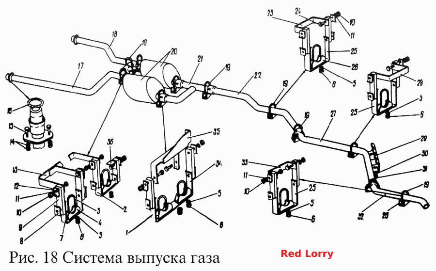 Система выпуска газа