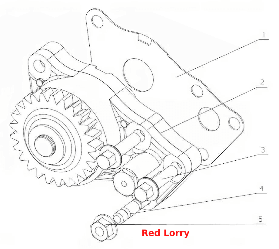 F3000-1011000/05 Oil Pump Assembly