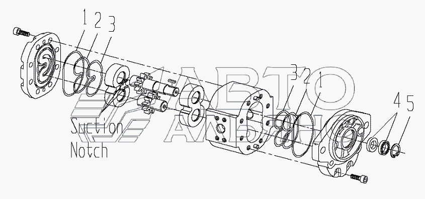 HYDRAULIC PUMP №62153