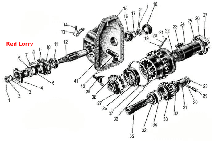 Раздаточная коробка (для Беларус - 920/920.2/920.3/952/952.2/952.3)