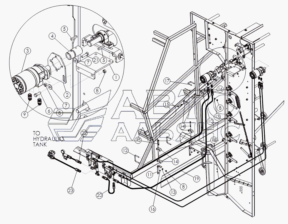 REAR SCRUB DRIVE: DUAL MOTOR