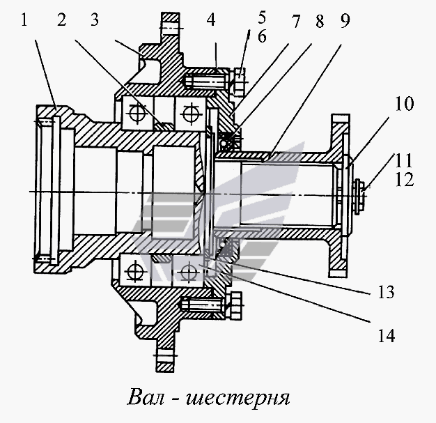 Вал–шестерня