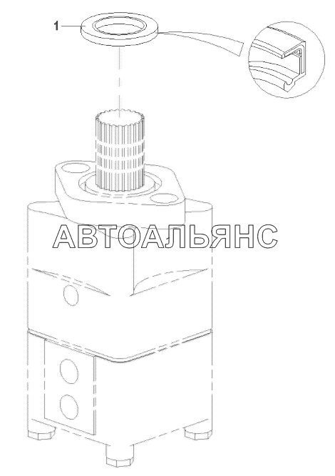 60022996 Motor, cycloid