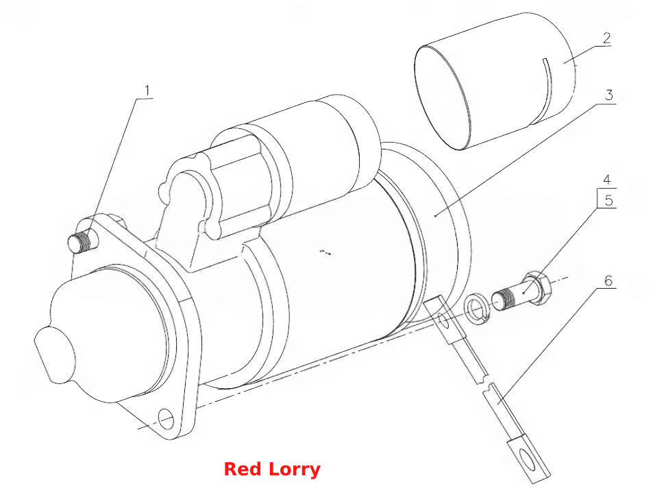 F7200-3708000/04 Starter Assembly