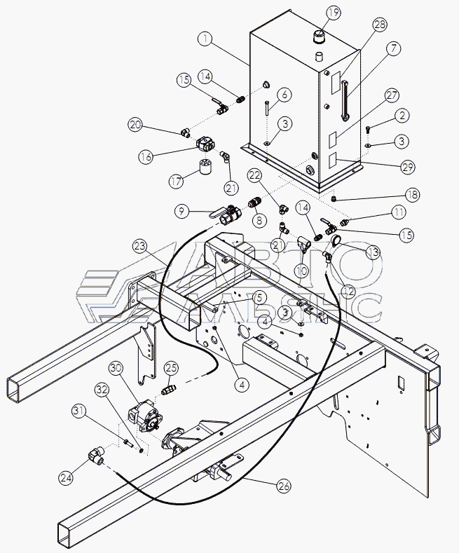 HYDRAULIC TANK