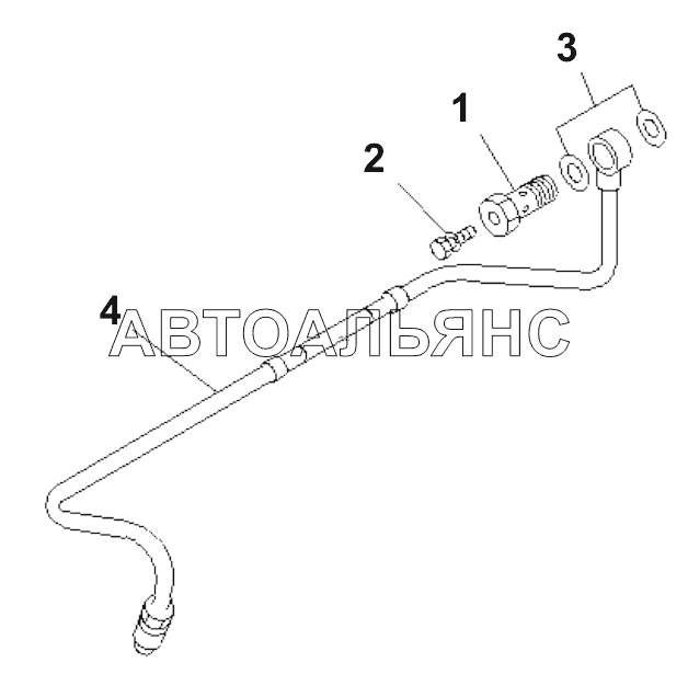 FUEL FILTER PIPING