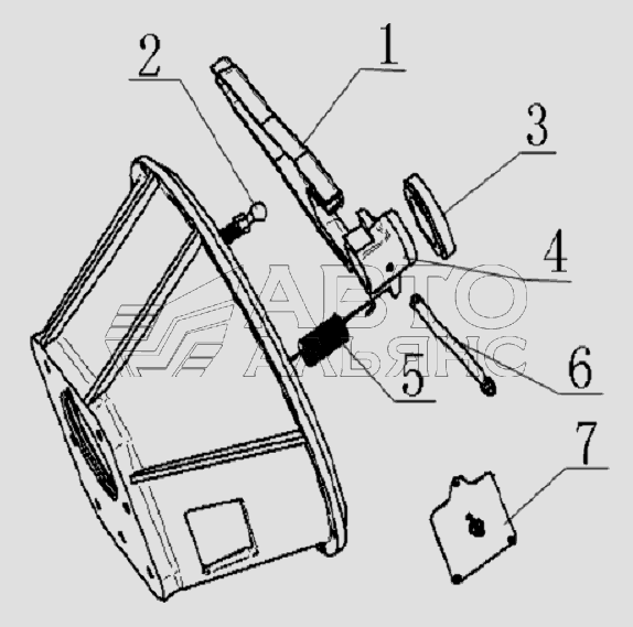 1602D4 Clutch controlling equipment