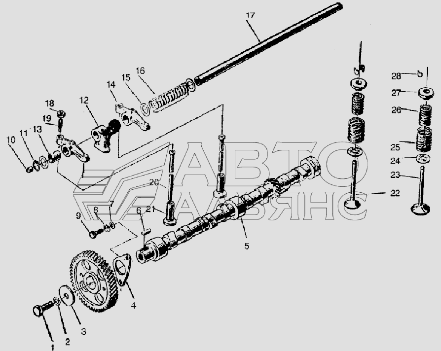 Valve-actuating mechanism