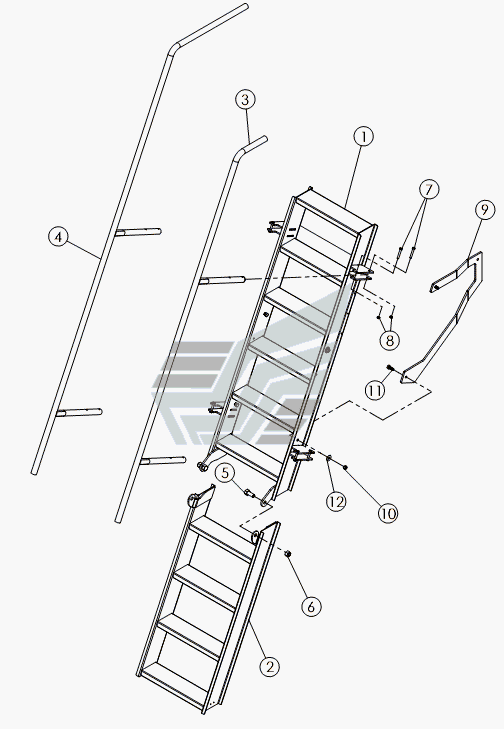 ASSY-LADDER AIR SYSTEM