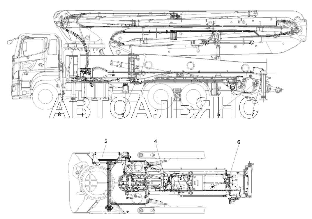 12825706 Hydraulic system