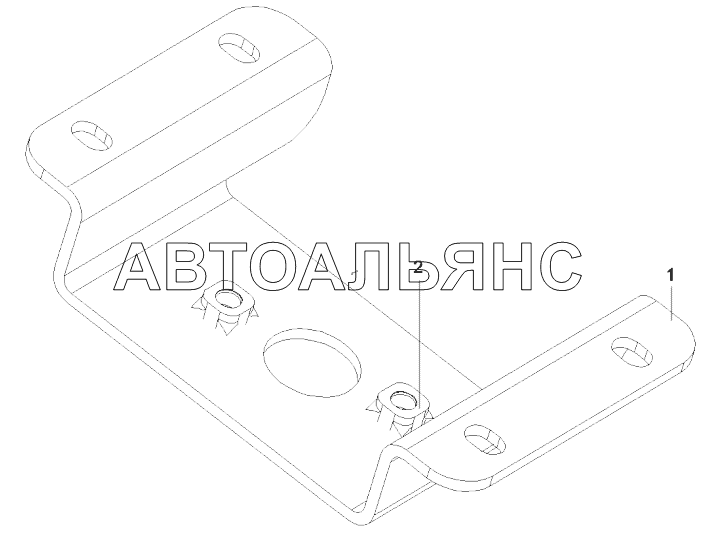 Механизм переноса в сборе, замок SJC62