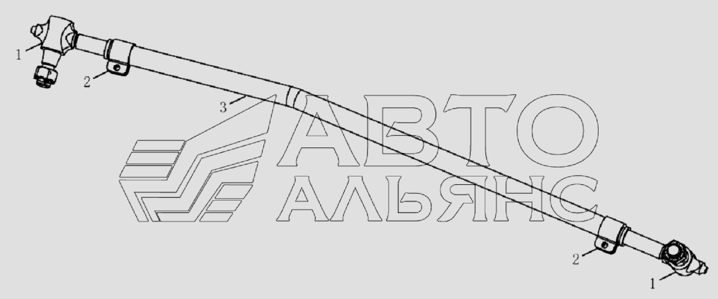 3003D128 Steering connecting rod assembly