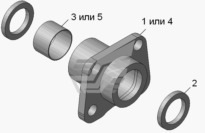 96741-3502128 Опора разжимного кулака