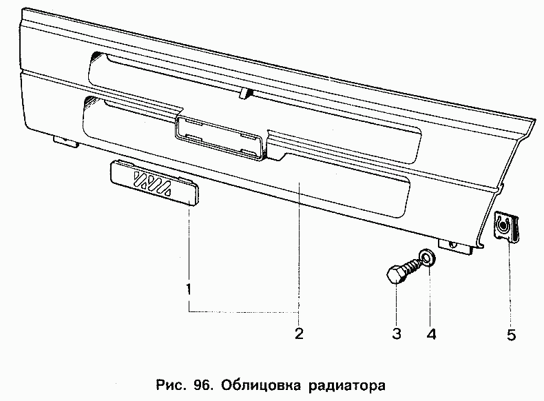 Облицовка радиатора