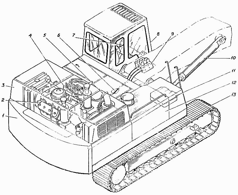 Экскаватор одноковшовый ЭО-5126