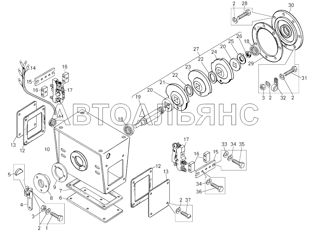 Командоконтроллер ходовой (75306-2108210);Running command controller