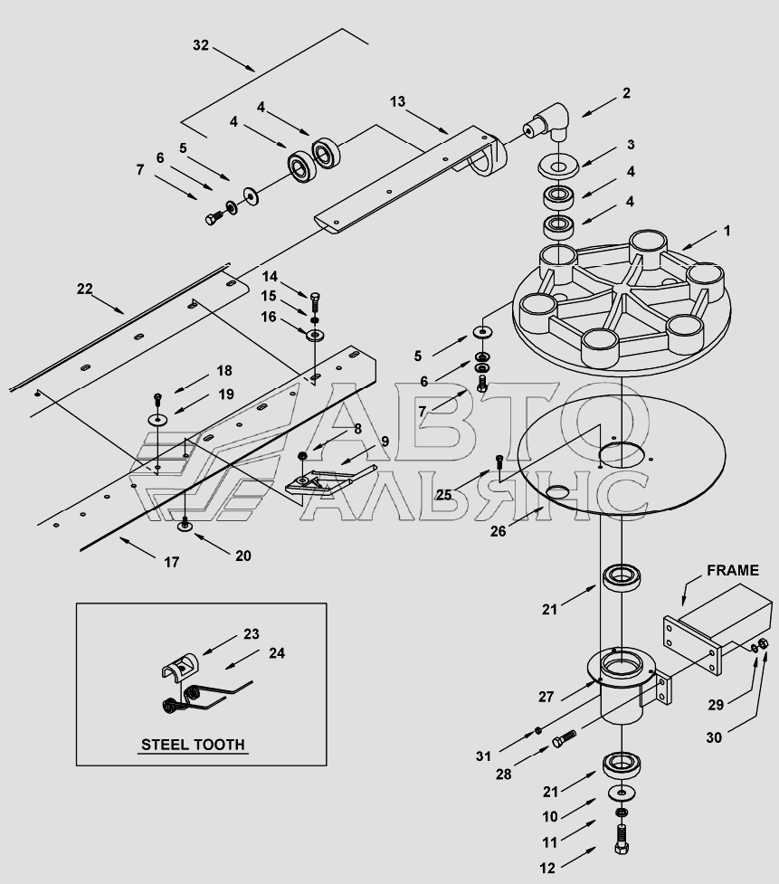 IDLER END ROTOR