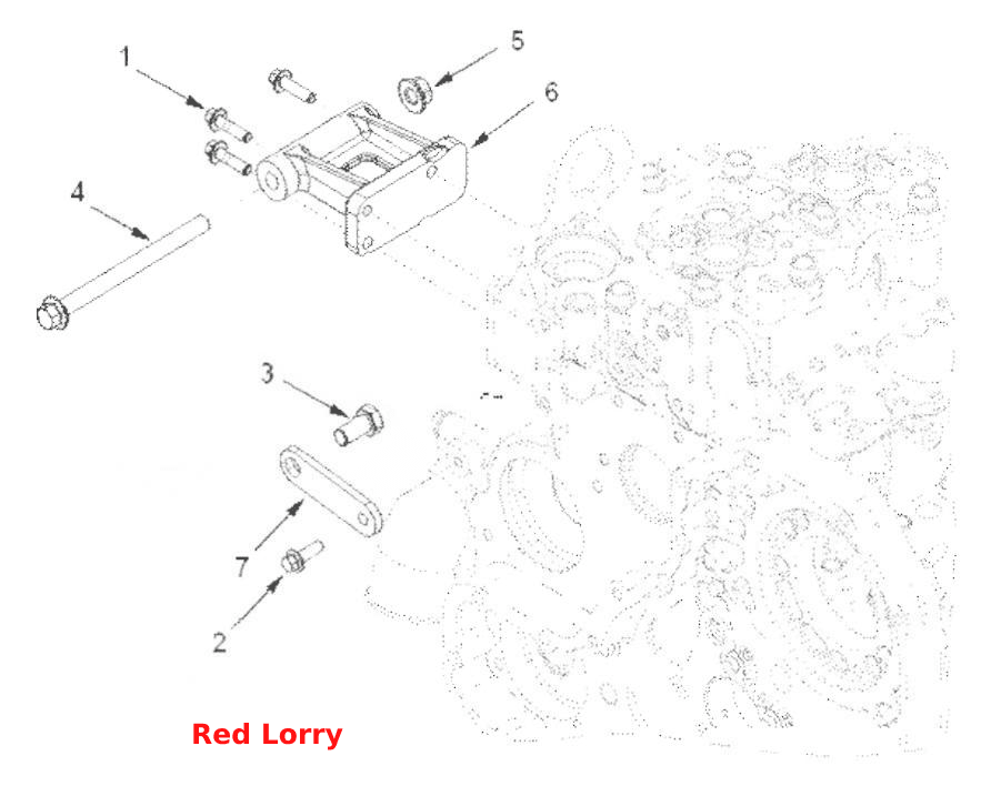 EH97541ZZ Mounting, alternator