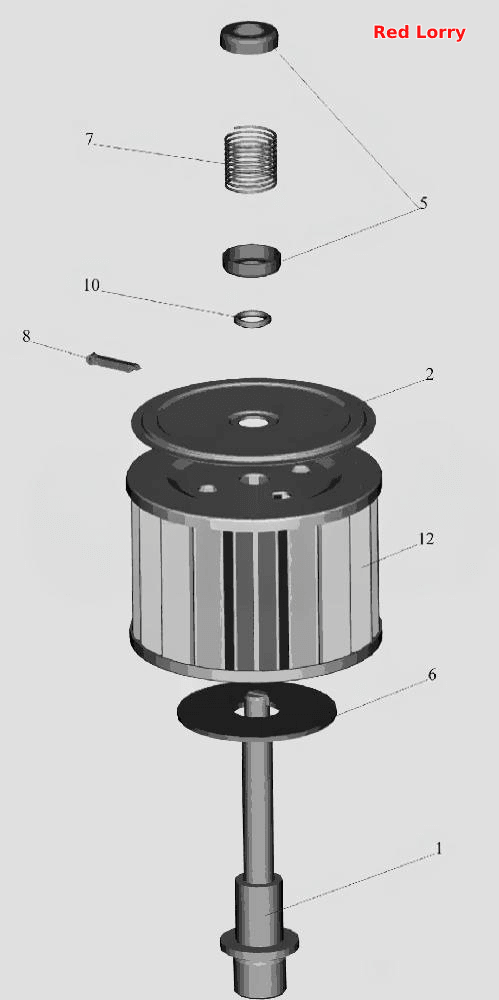 Фильтр с клапаном 6516V8-3410051