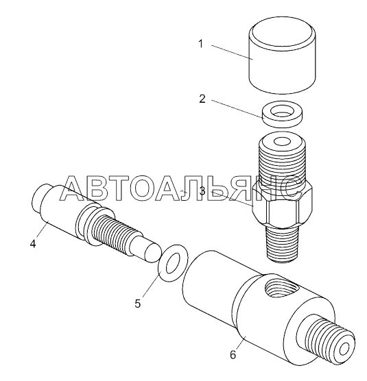 Клапан (75306-8609360);Valve