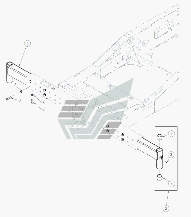 WALKING BEAM EXTENSIONS
