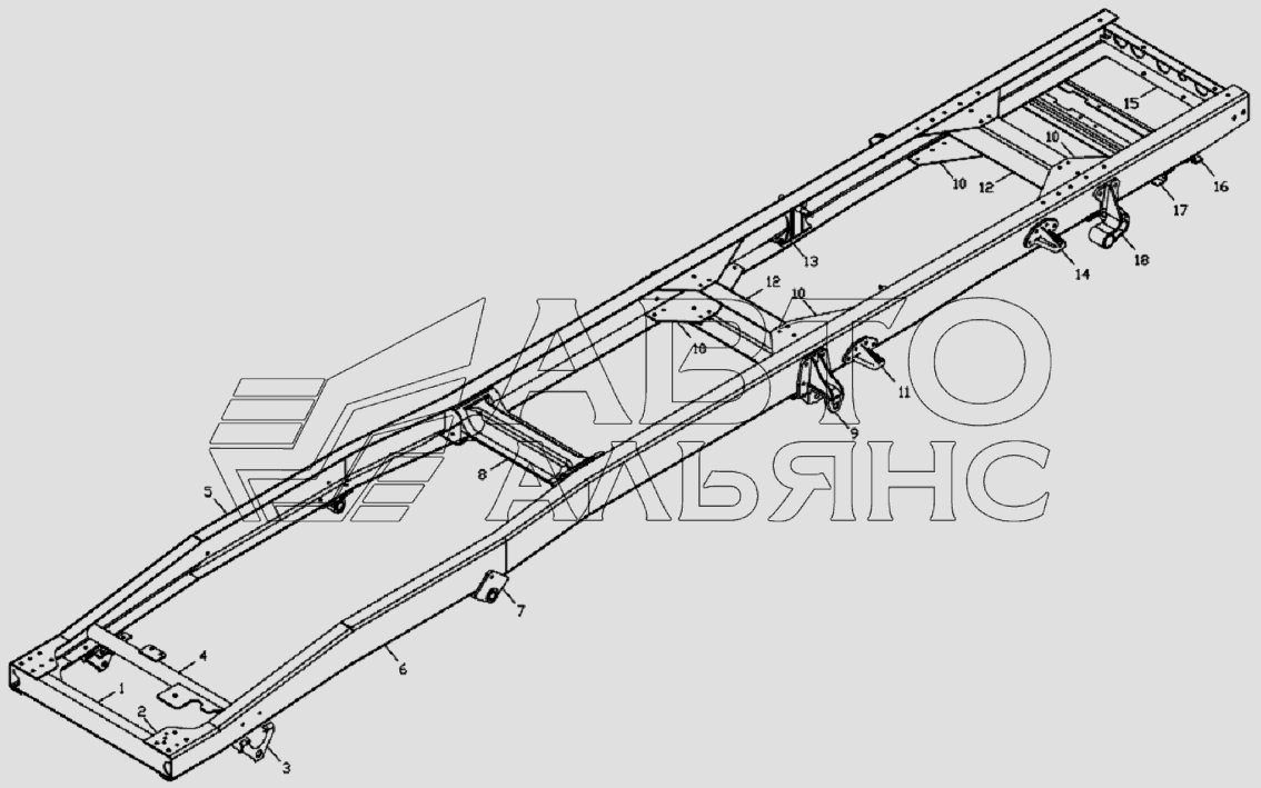 2800D134 Frame unit