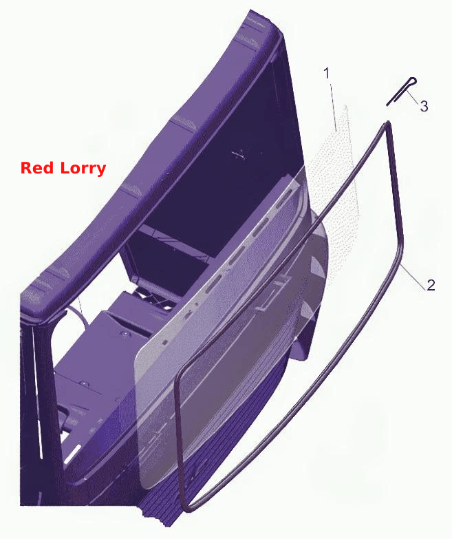 Установки стекла 6430-5200010жInstallation of a glass 6430-5200010