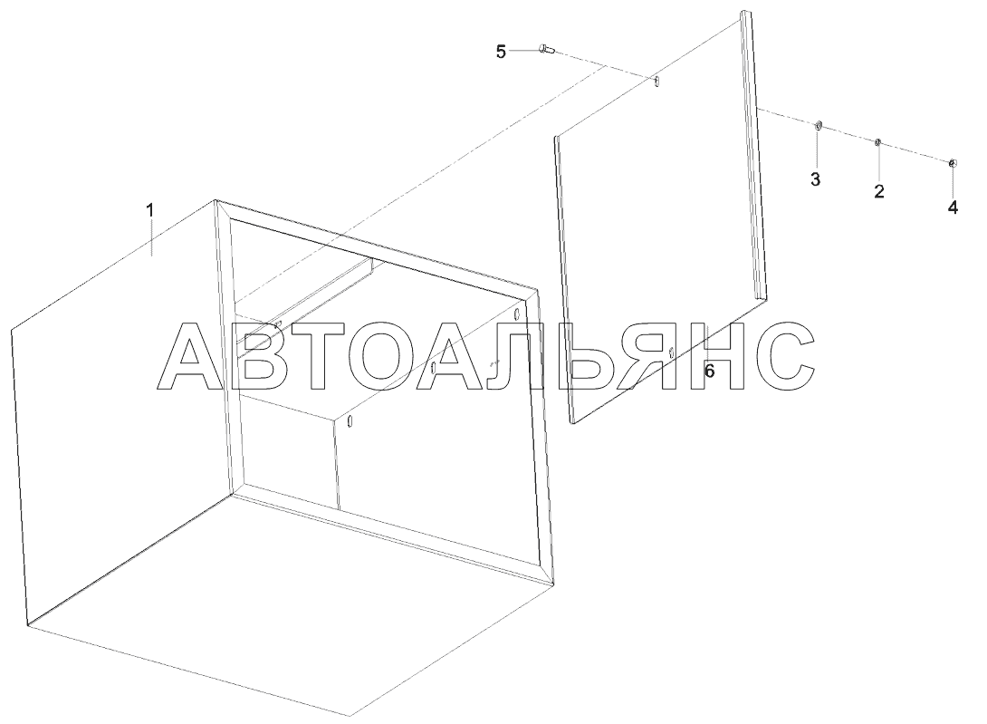 Корпус инструментального ящика GP