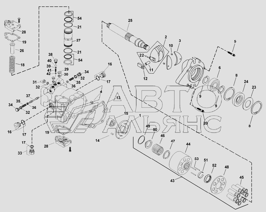 HYDRAULICS: TWO-SPEED WHEEL MOTOR