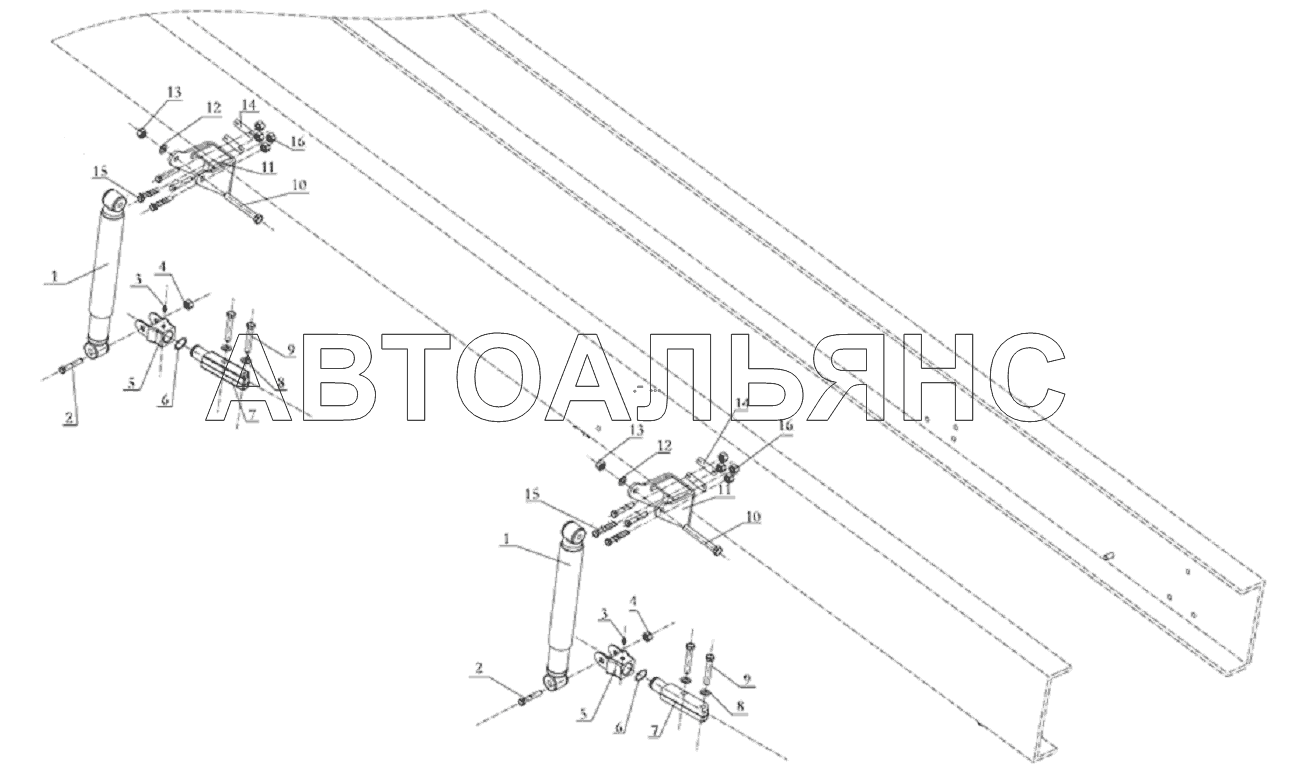 FRONT SHOCK ABSORBER (DC93319680109)