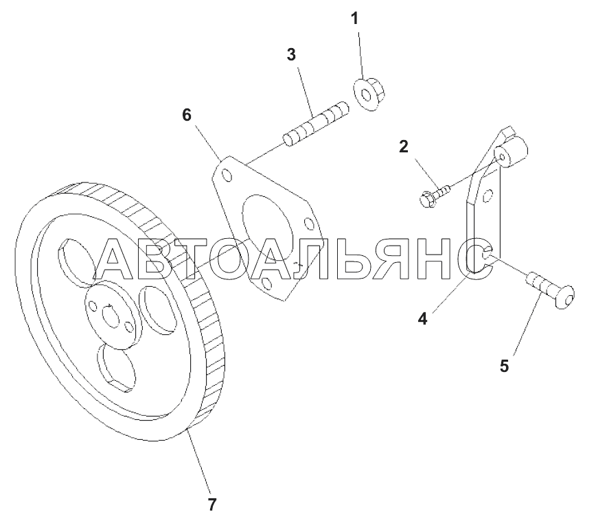 FUEL INJECTION PUMP MOUNTING